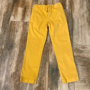 Crewcuts Everyday Stretch Chino Pant Size Slim10 Mustard